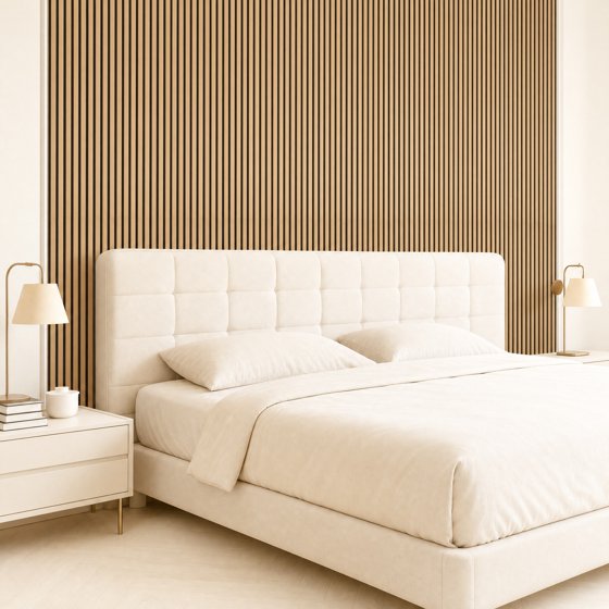 10-Piece Wood Wall Panels for Interior Wall Decor, 47.2" x 23.6" Soundproof Acoustic Wall Panels, Walnut