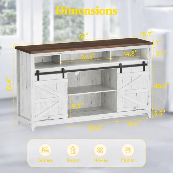 Norcho Farmhouse 5-Drawer Dresser for Bedroom, Tall Wooden Chest of Drawers Organizer for Bedroom, Living Room, Hallway, Entryway