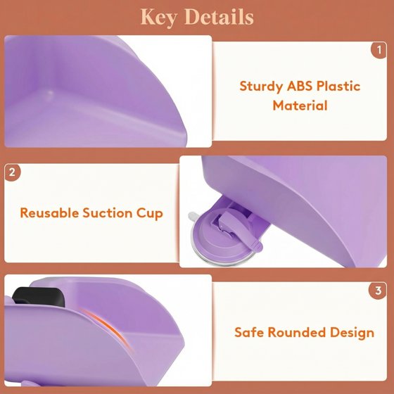 Hair Wash Basin for Kids, Portable Shampoo Bowl, Hair Washing Tray for Sink at Home, Hair Washing Station, Grape Purple