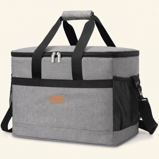 Norcho Collapsible Insulated Cooler Bag 30-60 Cans, Leakproof Portable Soft Tote for Camping BBQ Outdoor