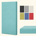 Norcho Large Fiberglass Acoustic Panels 39.4" x 19.7" x 1.6", Sound Proof Wall Panels, Sound Absorbing Acoustic Panels for Interior Wall Decor, Studio, Living Room, Theater, Turquoise
