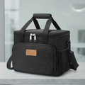 Norcho Large Insulated Lunch Bag Cooler Tote for Adults, Soft Lunch Box for Men and Women, 12-Can (9L), Black