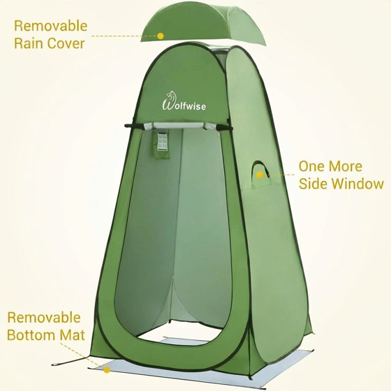 Norcho Pop Up Changing Tent for Beach Camping, Portable Shower Privacy Shelter Instant, 6.2-6.9ft High