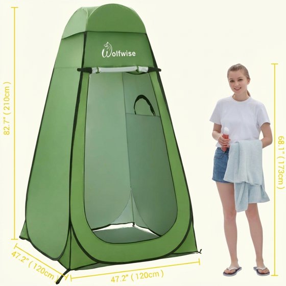 Norcho Pop Up Changing Tent for Beach Camping, Portable Shower Privacy Shelter Instant, 6.2-6.9ft High