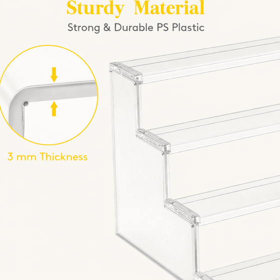 Cupcake Tier Stand, 12" Dessert Stand, Cupcake Display Stand for Party, Plastic Treat Stand