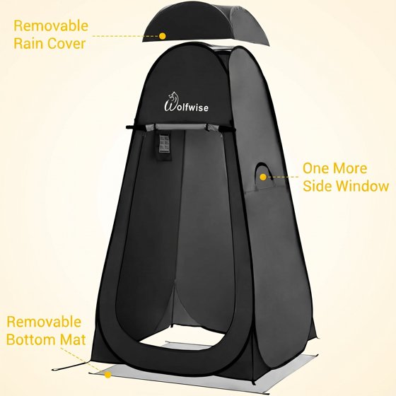 Norcho Pop Up Changing Tent for Beach Camping, Portable Shower Privacy Shelter Instant, 6.2-6.9ft High