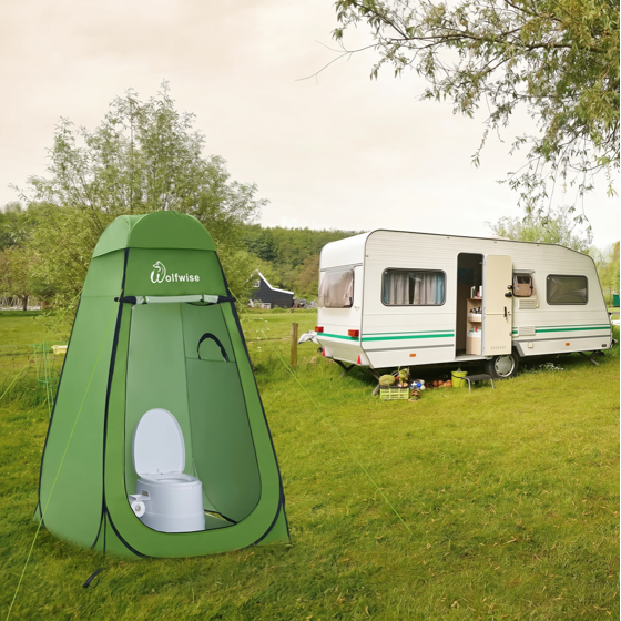 Norcho Pop Up Changing Tent for Beach Camping, Portable Shower Privacy Shelter Instant, 6.2-6.9ft High